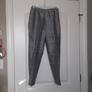 Black and white pants